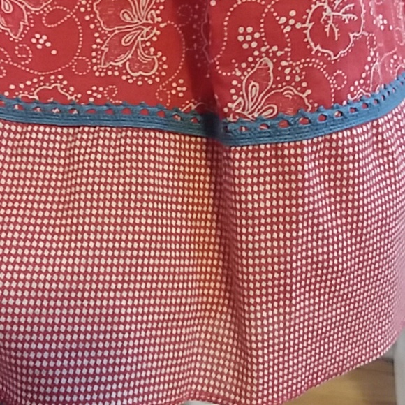 Red summer dress - Picture 5 of 7